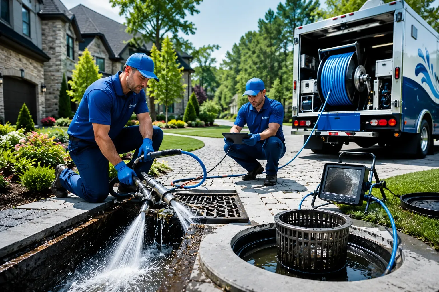 Local outdoor drain cleaning professionals in Woodville, VA