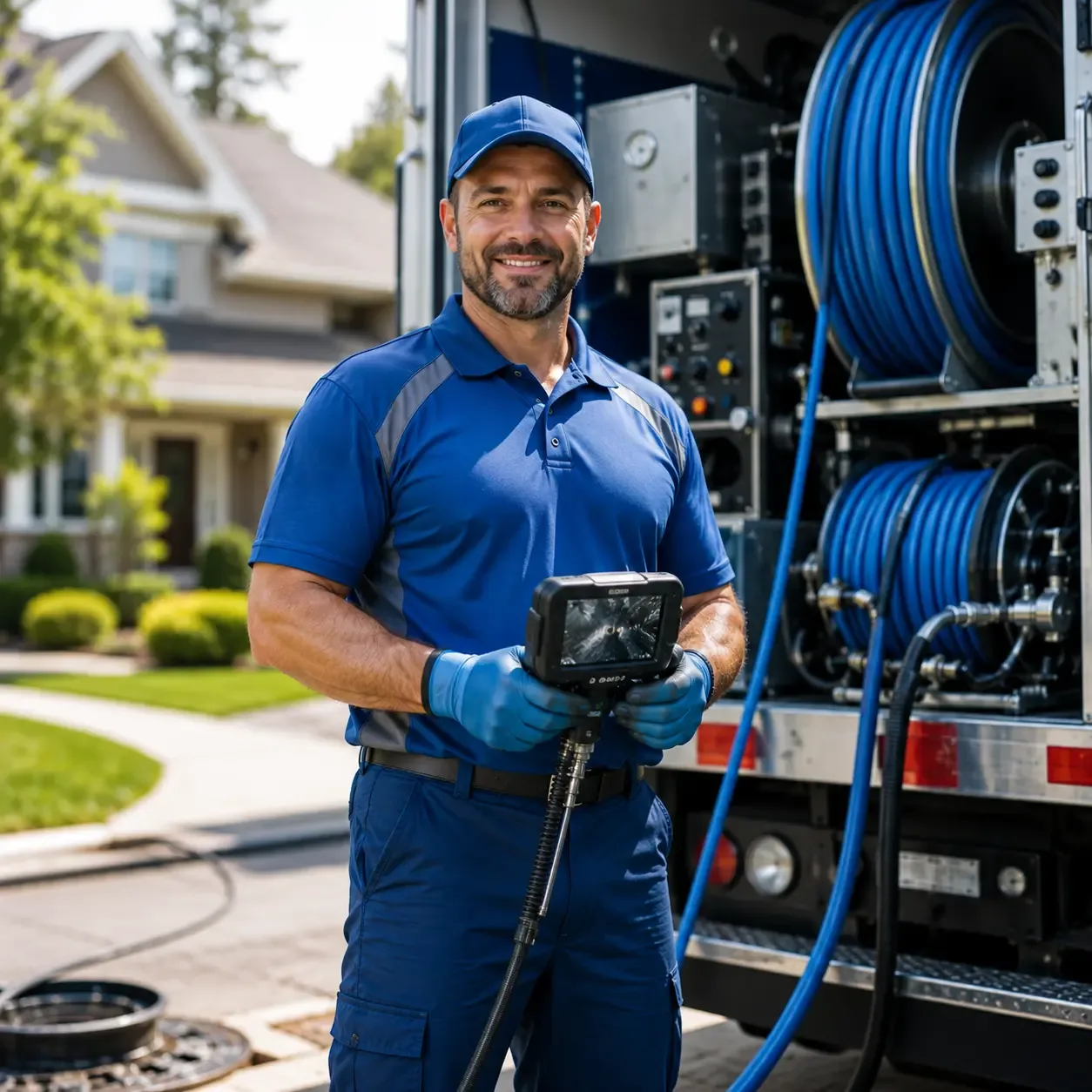 Local outdoor drain cleaning specialists in Woodville, VA